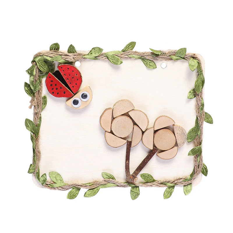 Creative DIY Log Branch Painting Decoration - Image 10