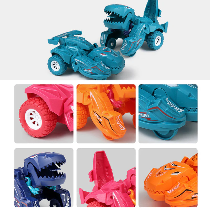 Deformed Dinosaur Sliding Toy Car - Image 5
