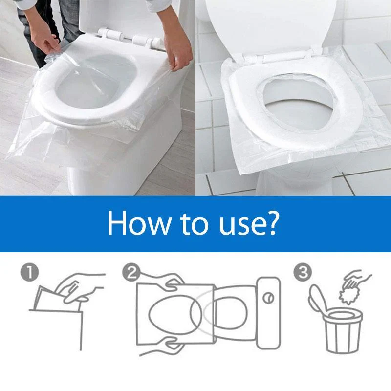 Disposable toilet pad (50 PCS) - Image 7