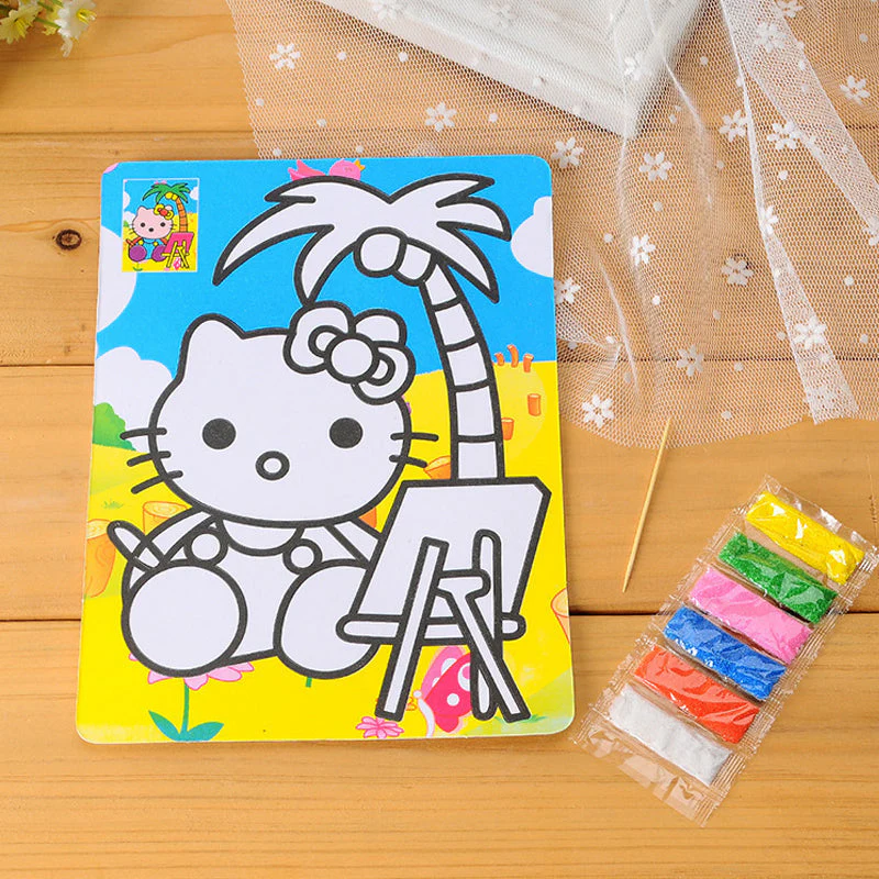 DIY Cartoon Sand Painting - Image 2