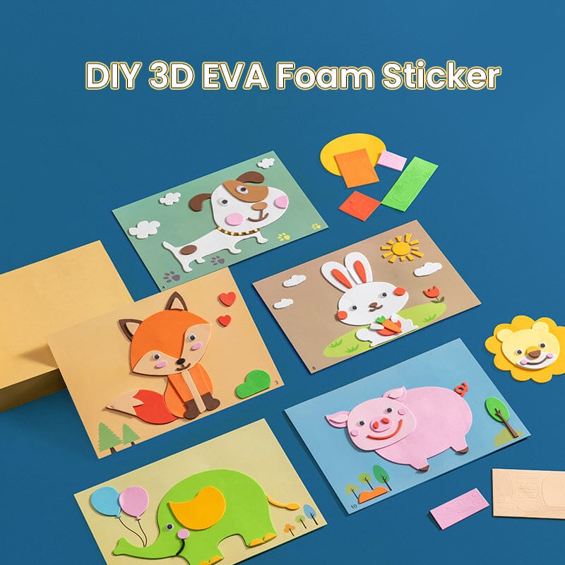 DIY Kids Animal Handmade Stickers - Image 3
