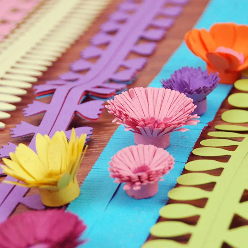 DIY Origami Colorful Paper Strips (18 PCs) - Image 2