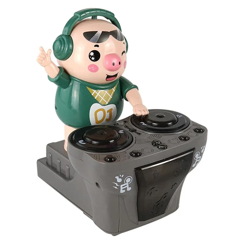 DJ Swinging Piggy Toy - Image 3