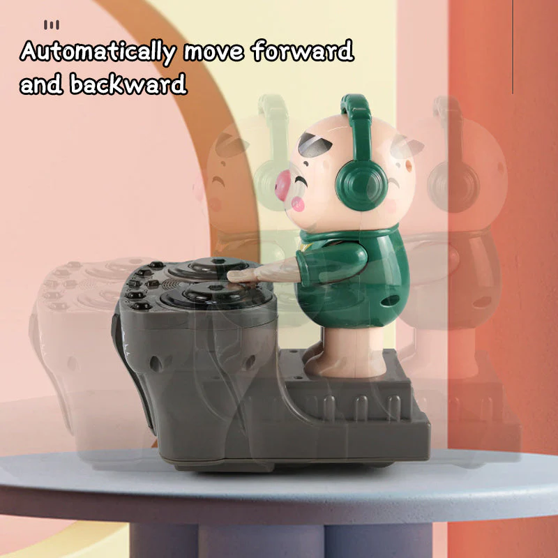 DJ Swinging Piggy Toy - Image 8