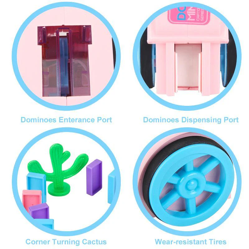 Domino Automatic Laying Toy Train - Image 5