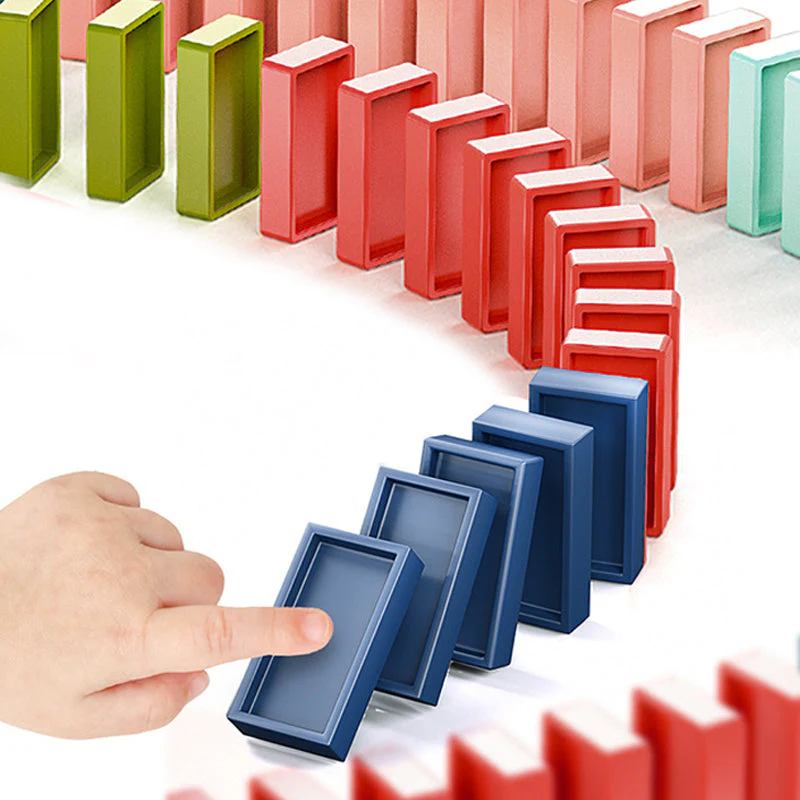 Domino Train Blocks Set - Image 4