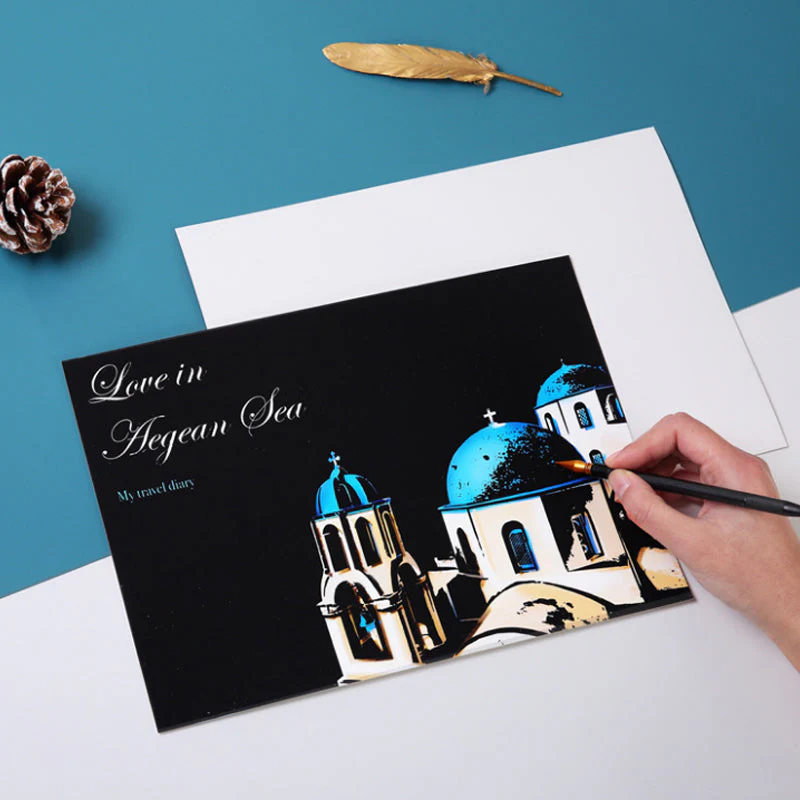 Dream Castle Scratch Painting Kit - Image 2