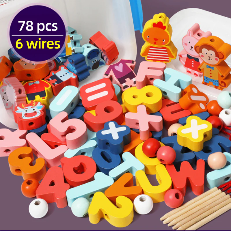 Educational Lacing Beads - Image 12