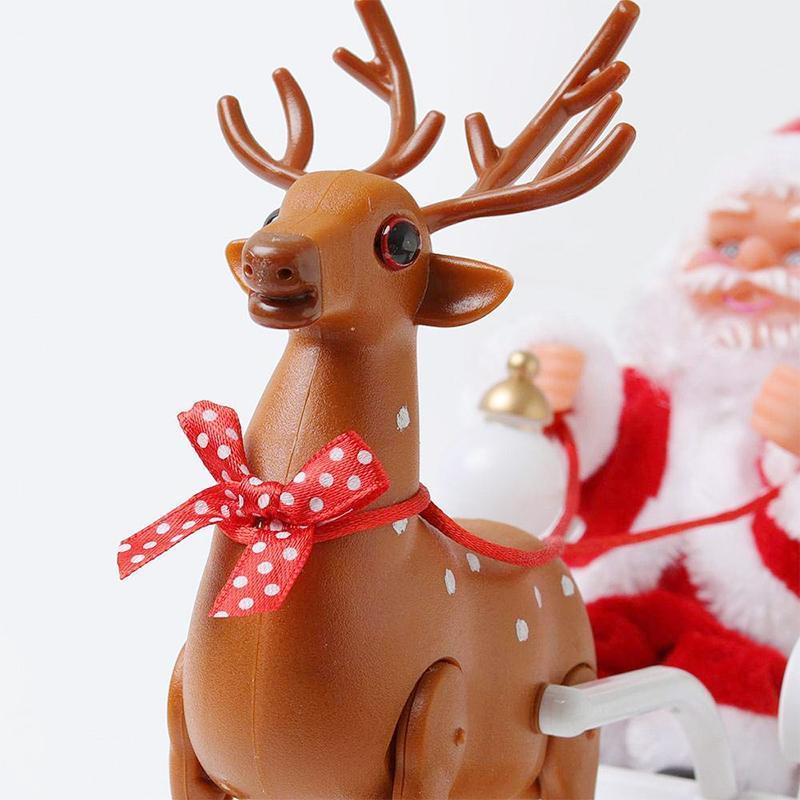 Electric Santa Claus Toys Music Deer - Image 7