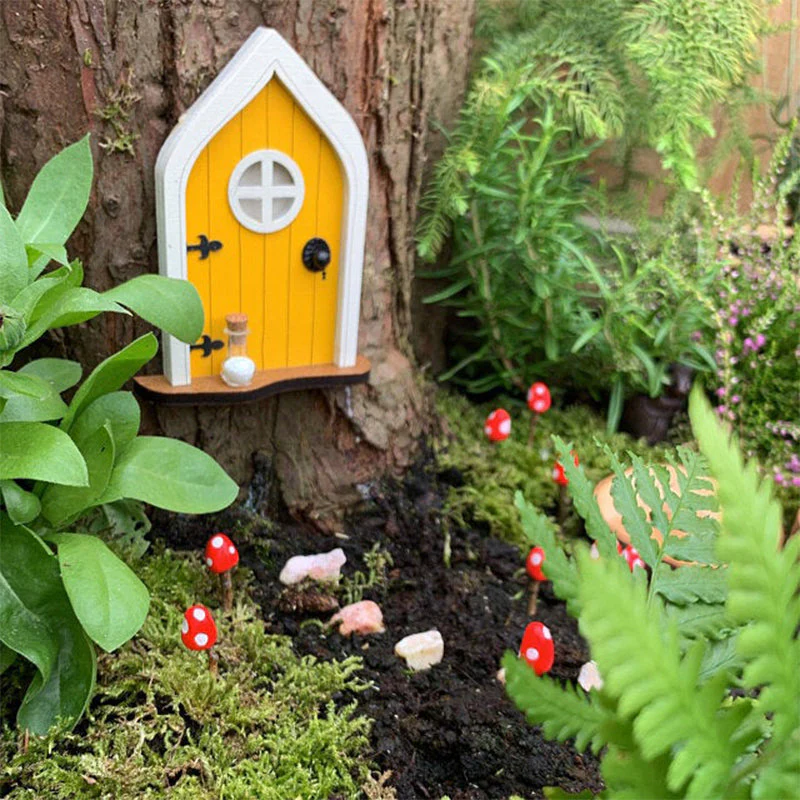 Fairy Tale Scene - Mini Elf Door - Image 2