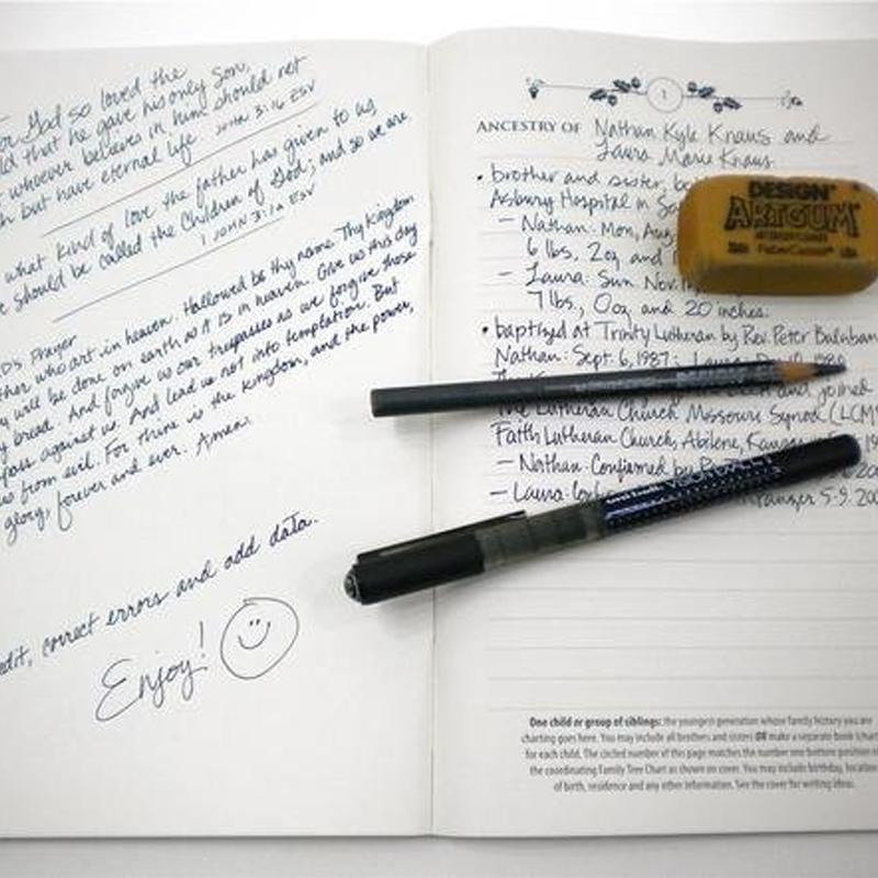Family Tree Notebook - Memories Of Ancestors - Image 7