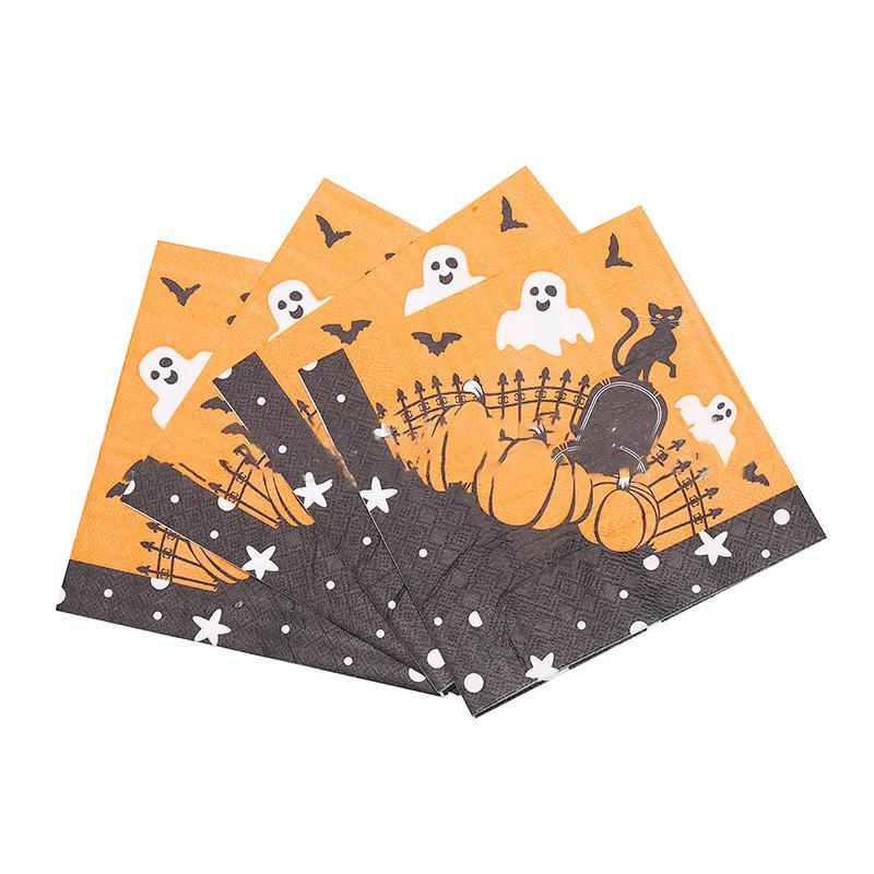 Halloween Decoration For Home Paper Napkins, 20 PCs - Image 3