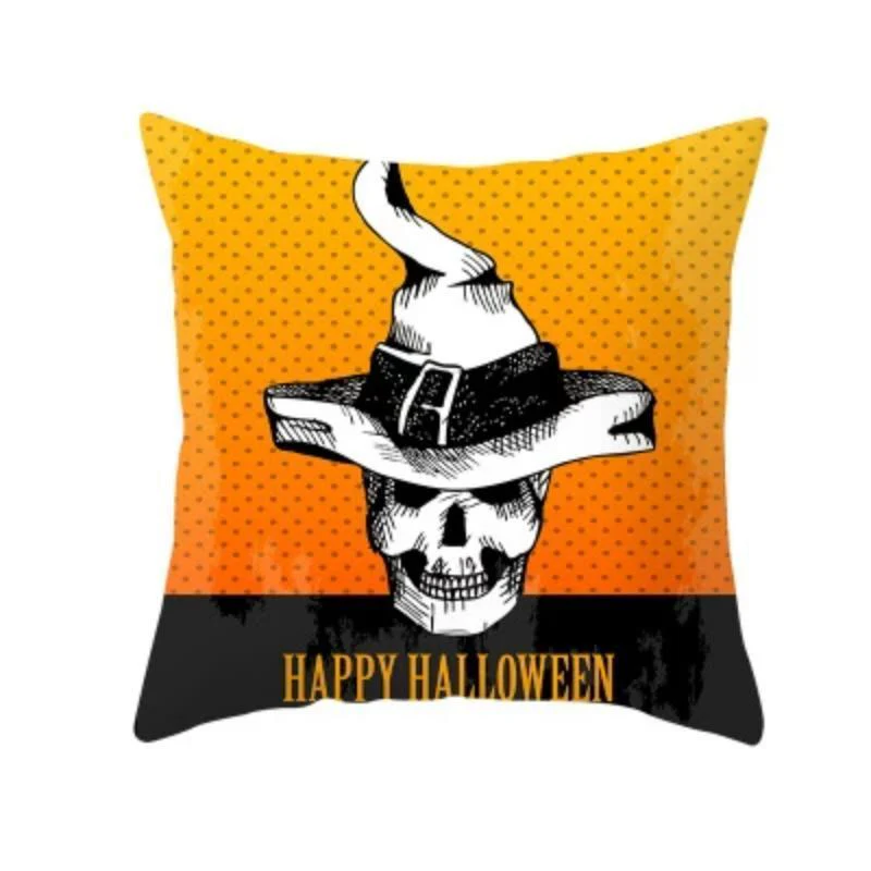 Halloween Decoration Pumpkin Cushion Cover - Image 14