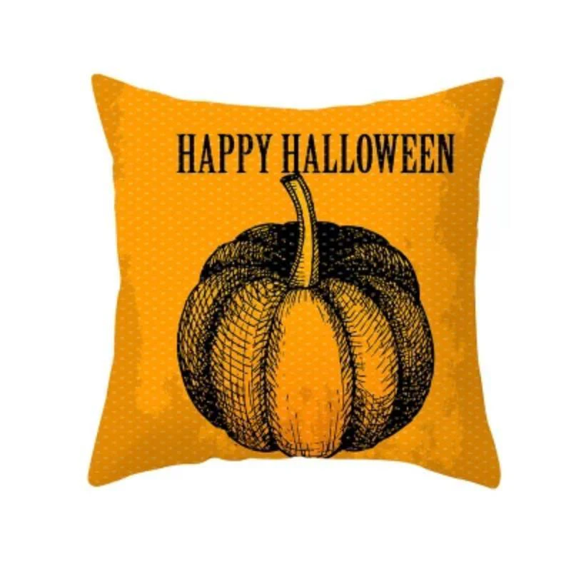 Halloween Decoration Pumpkin Cushion Cover - Image 4
