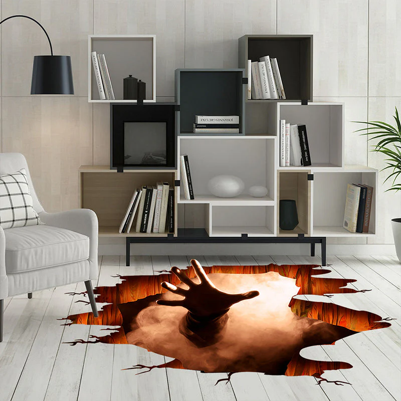 Halloween Floor Decorative Stickers - Image 10