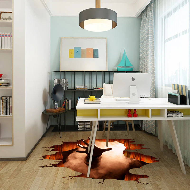 Halloween Floor Decorative Stickers - Image 9