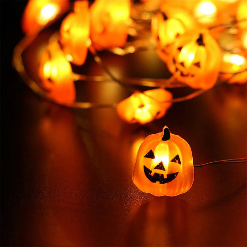Halloween Pumpkin String Lights - Image 4