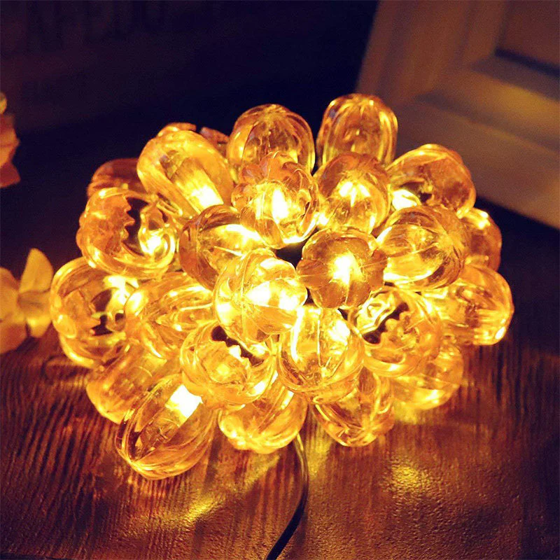 Halloween Pumpkin String Lights - Image 7