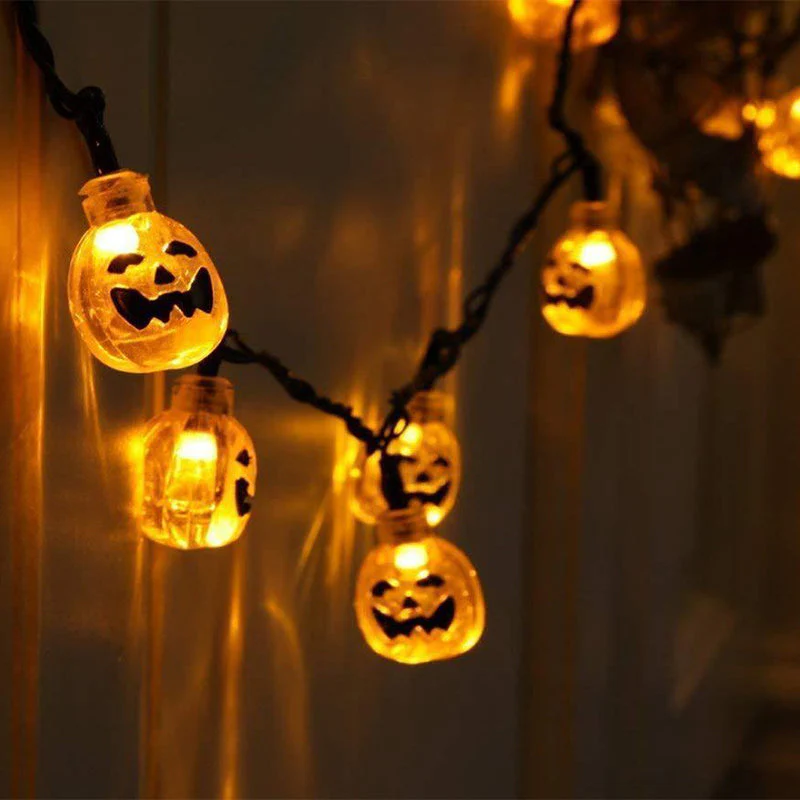Halloween Pumpkin String Lights - Image 8