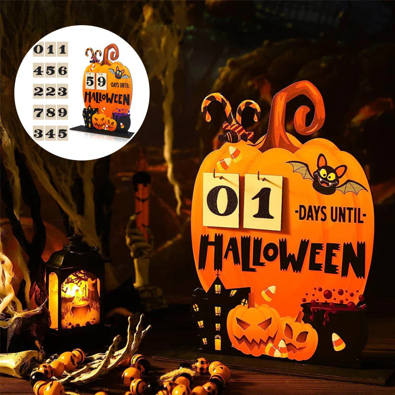 Halloween Wooden Advent Calendar - Image 2