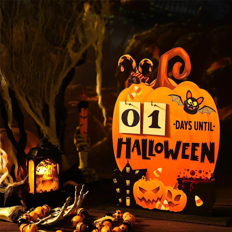 Halloween Wooden Advent Calendar - Image 9