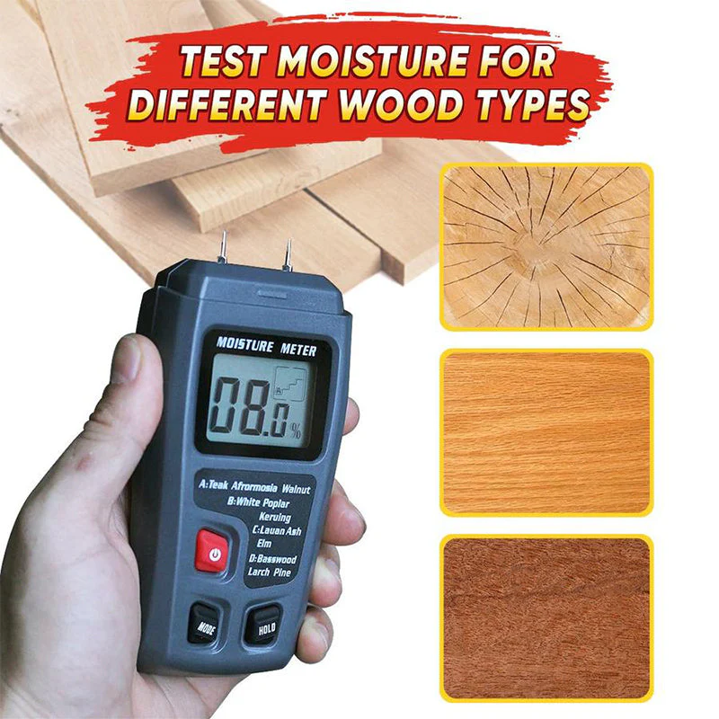 Handheld Digital Wood Moisture Meter - Image 2