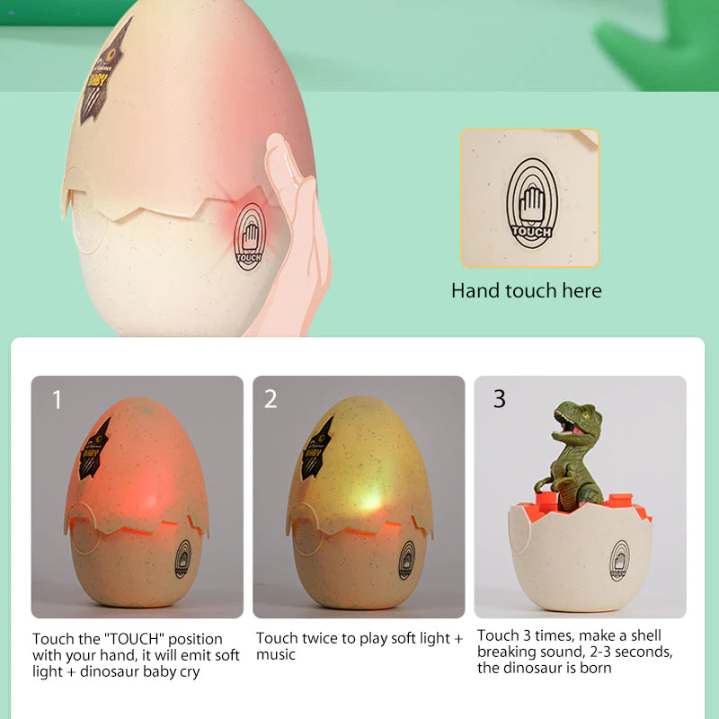 Hatching Egg Dinosaur Toy - Image 4