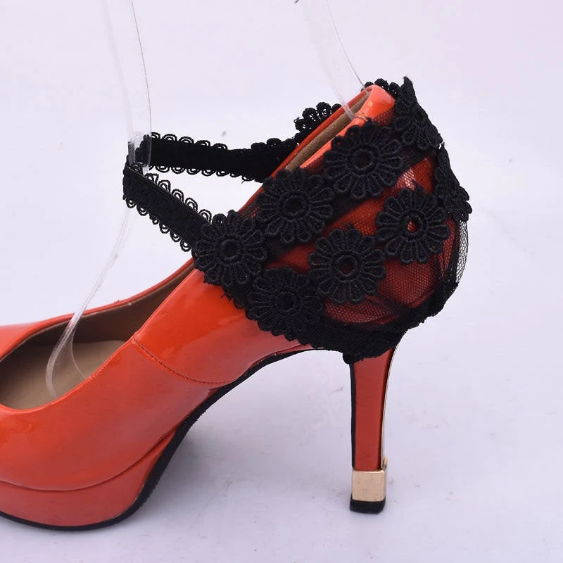 High-Heeled Shoes Anti-drops Heel Straps - Image 7