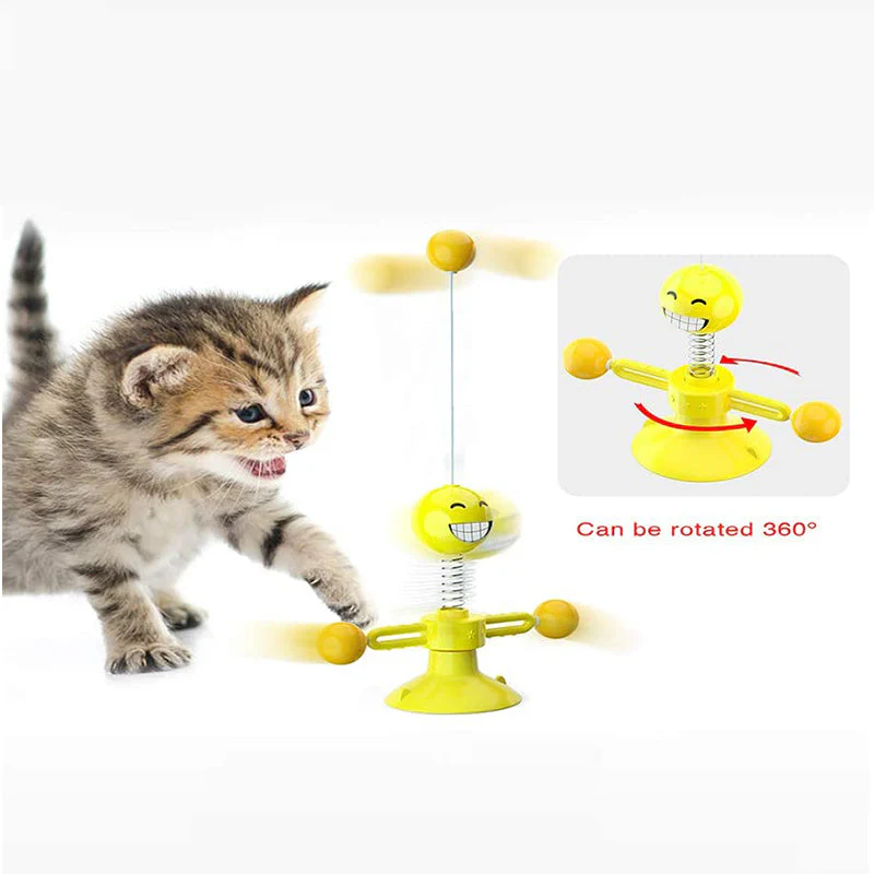 Interactive Spring Man Cat Toy - Image 6