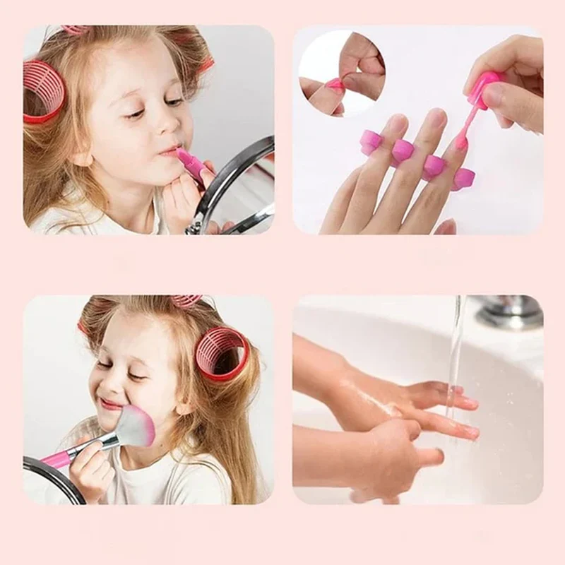 Kids Washable Makeup Beauty Kit - Image 9