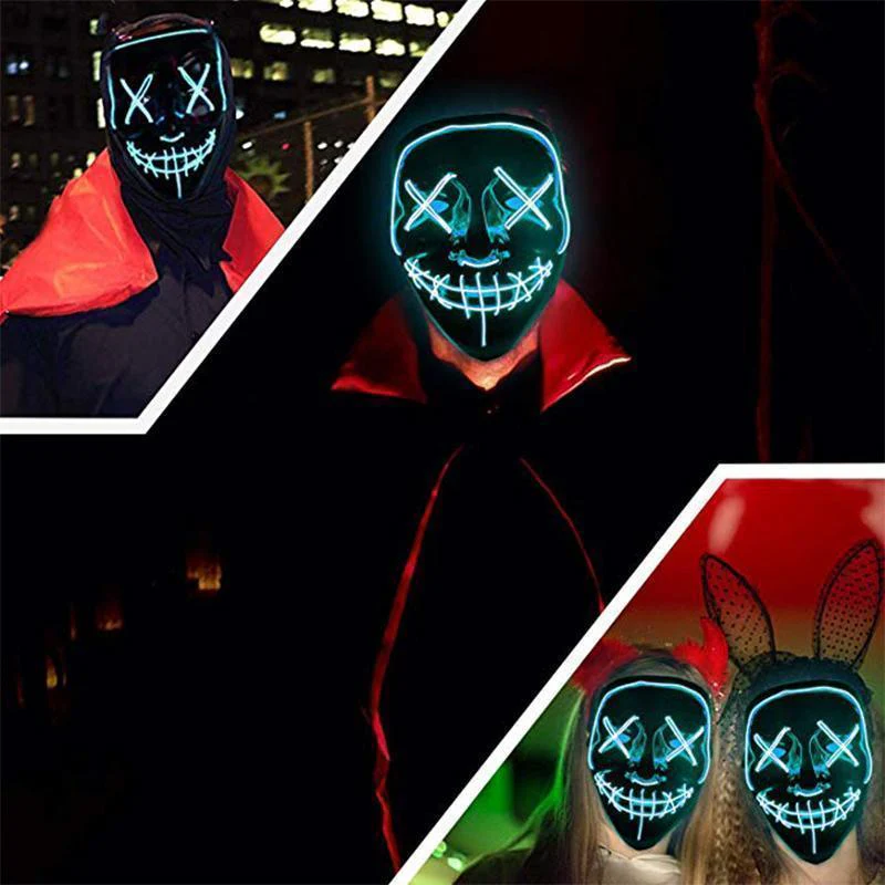 【LIMITED OFFER:50% OFF】Halloween - LED luminous mask - Image 12
