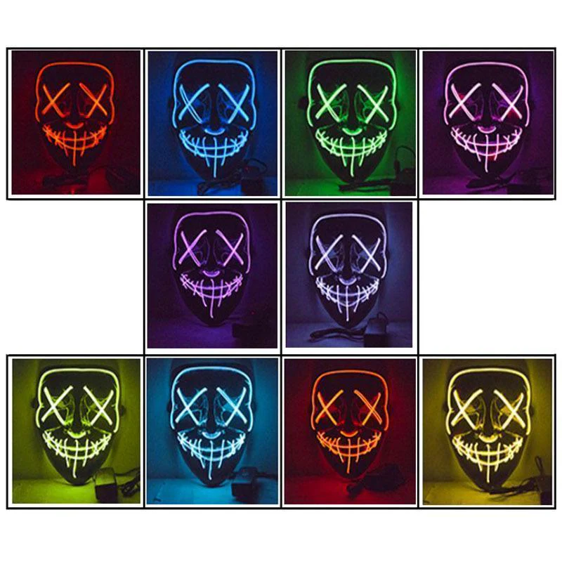 【LIMITED OFFER:50% OFF】Halloween - LED luminous mask - Image 8