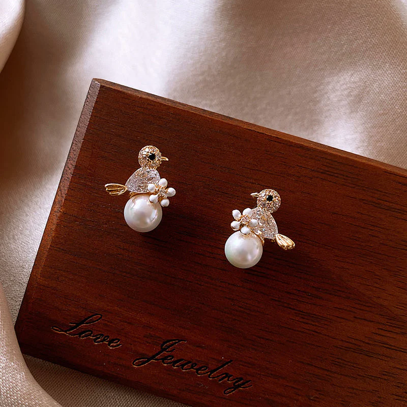 Luxury Bird Earrings - Image 3