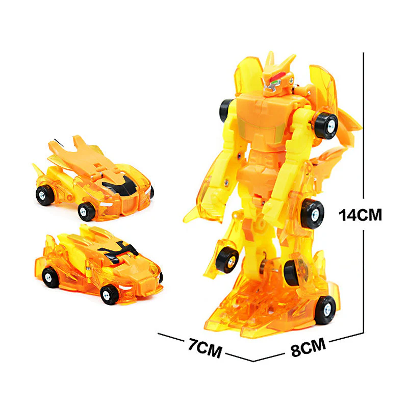 Magnetic Collision Deformation Car Toy - Image 9