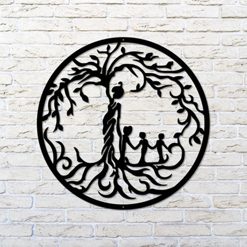 Metal Tree Of Life Wall Decoration - Image 11