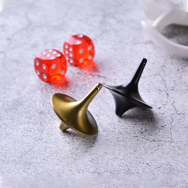 Mini Zinc Alloy Spinning Top - Image 3