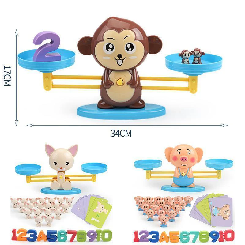 Monkey Balance Cool Math Game for Kids - Image 6