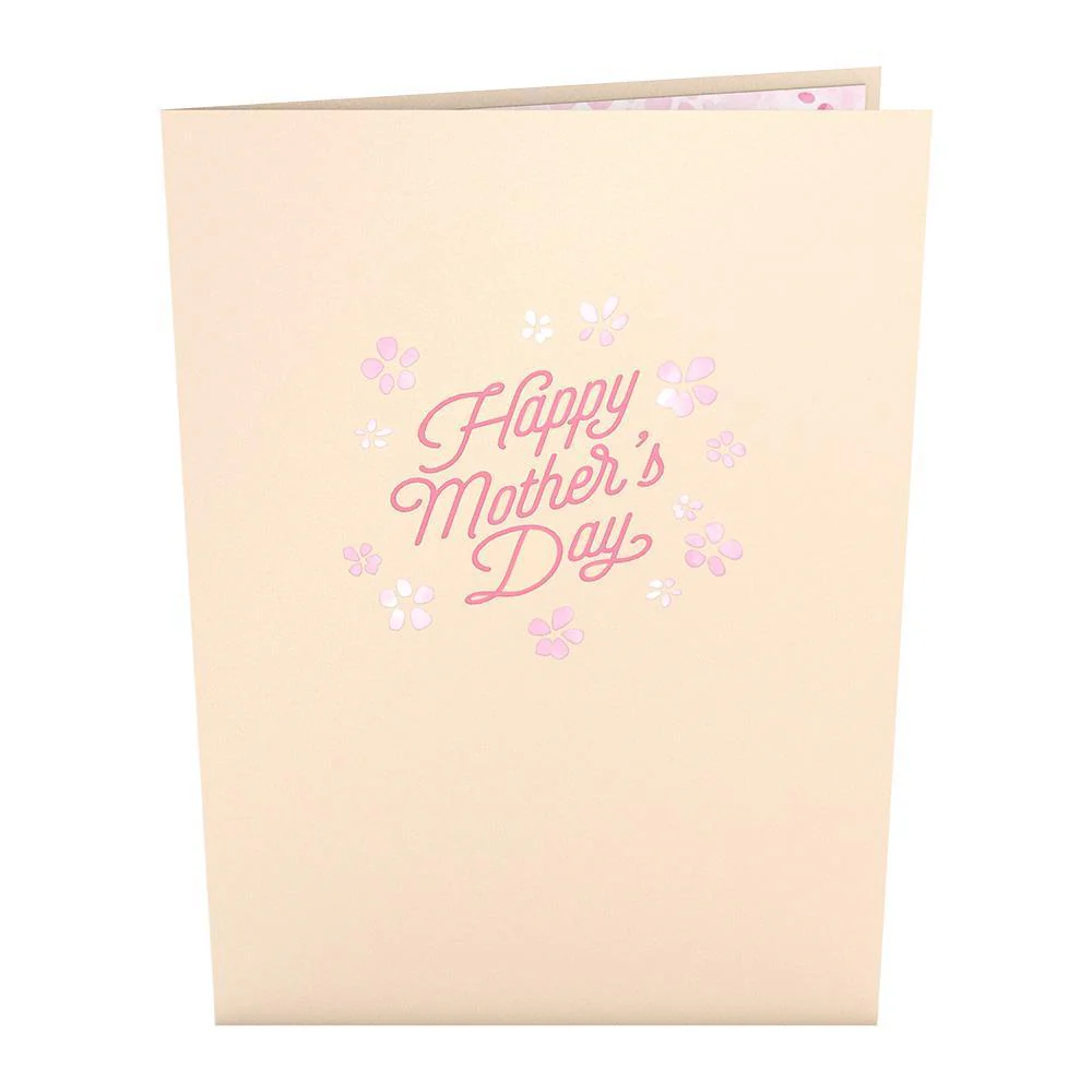 Mother's Day Cherry Blossom 3D card - Image 3