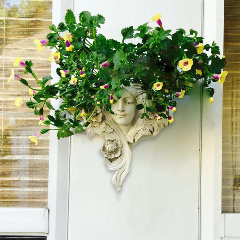 Mystic Maiden Wall Sculptures Planter - Image 6