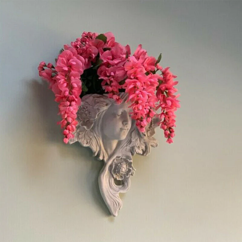 Mystic Maiden Wall Sculptures Planter - Image 8