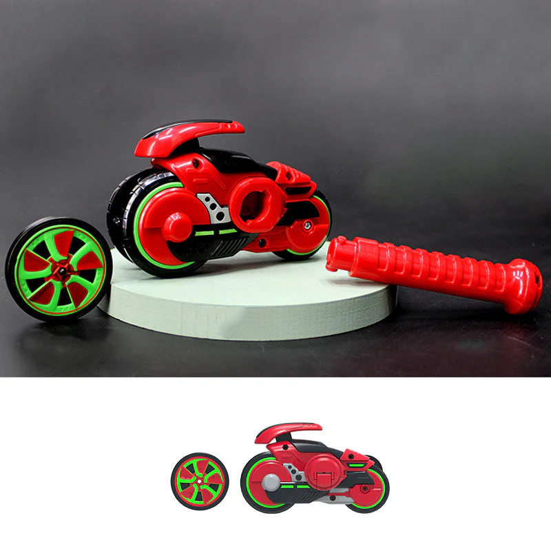 New Motorcycle Wheel Kids Battle Toys - Image 8