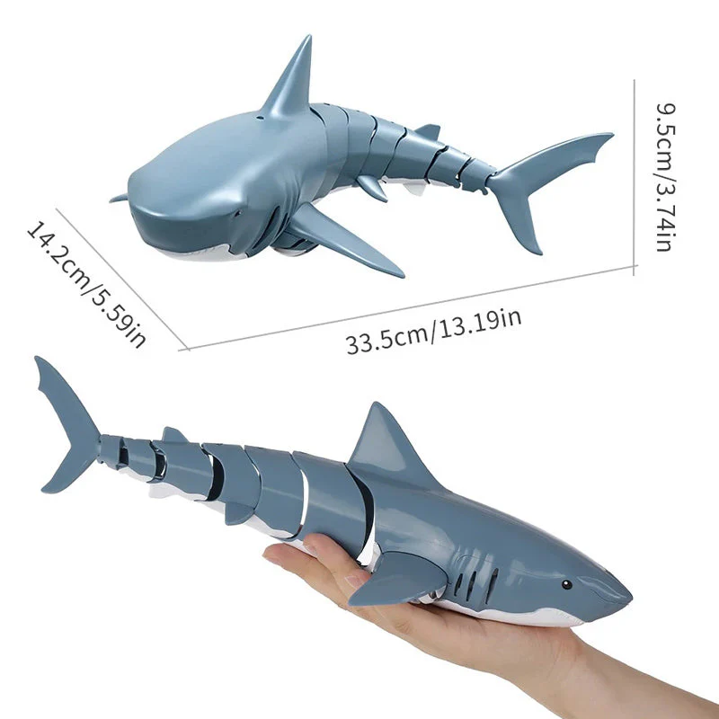 Newest Simulation Remote Control Shark Boat - Image 3