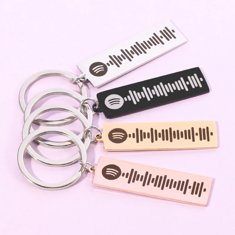 Personalized Music Keychain - Image 10