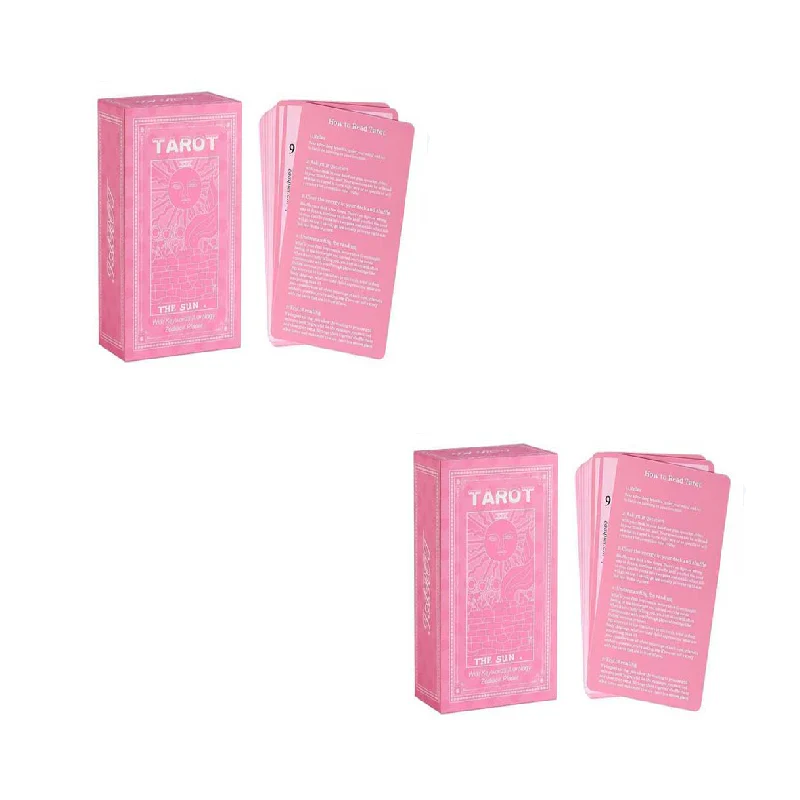 Pink Tarot Cards Deck Set - Image 15