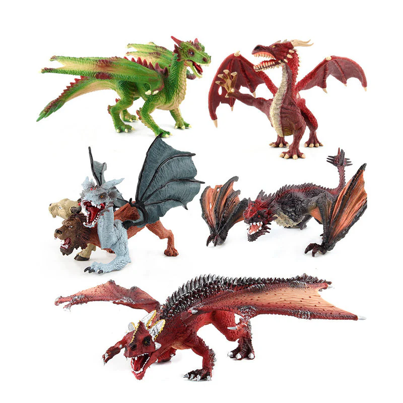 Plastic Dinosaur Model Ornaments