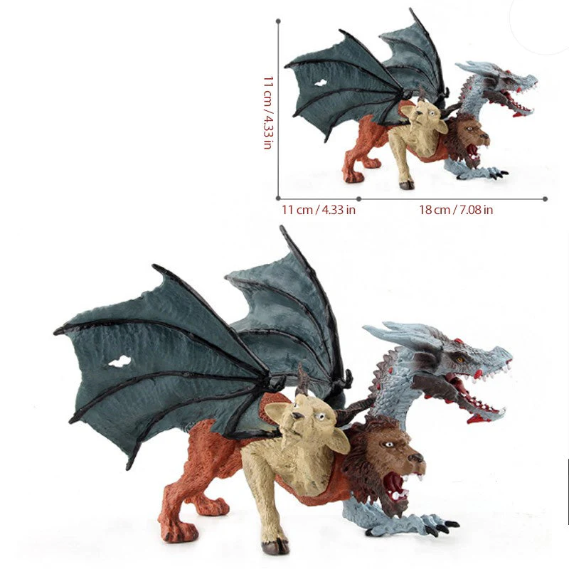 Plastic Dinosaur Model Ornaments - Image 4