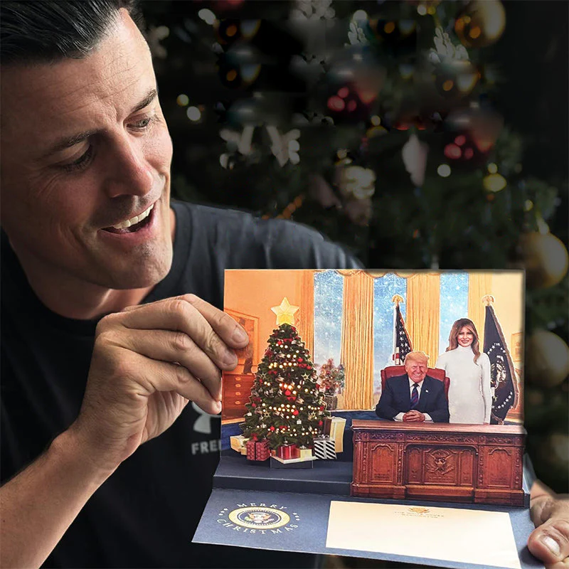 Pop Up Christmas Card with Light & Sound - Image 6