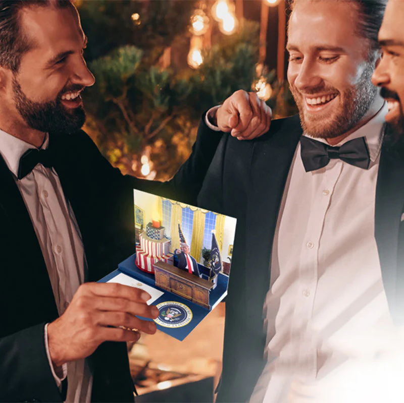 Pop Up Christmas Card with Light & Sound - Image 8