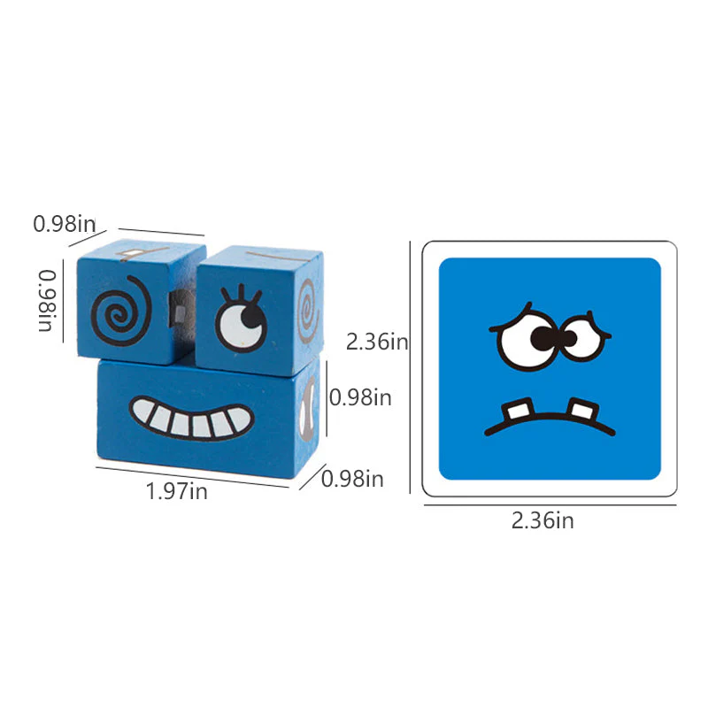 Puzzle Building Cubes - Image 4