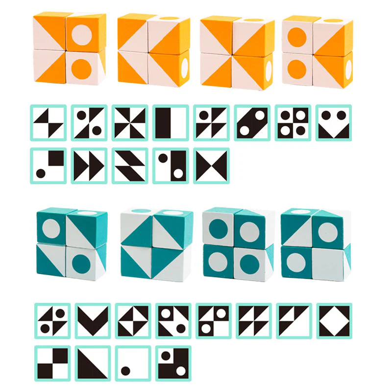 Puzzle Building Cubes - Image 8